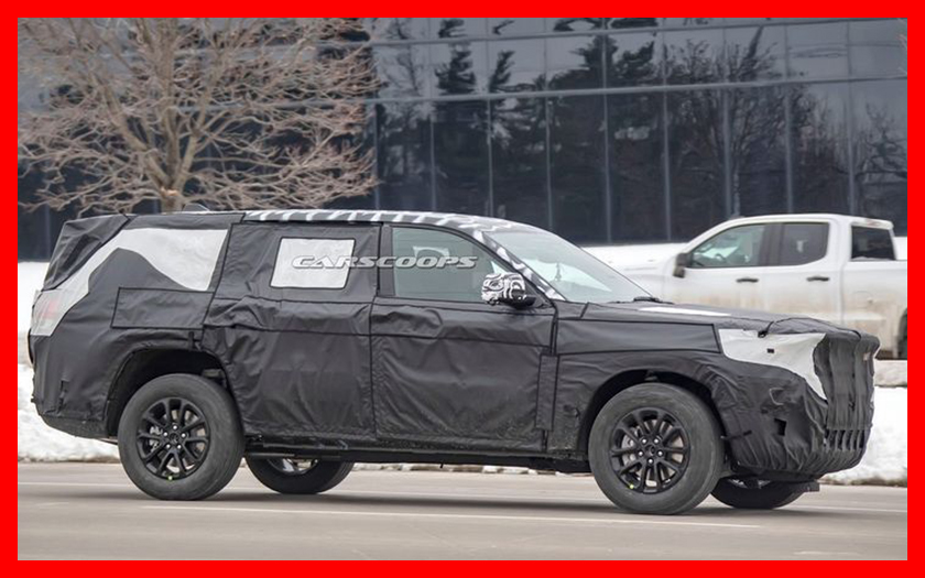 Jeep全新旗舰SUV预告图！前脸金属镀铬帅气十足，入门搭V6引擎
