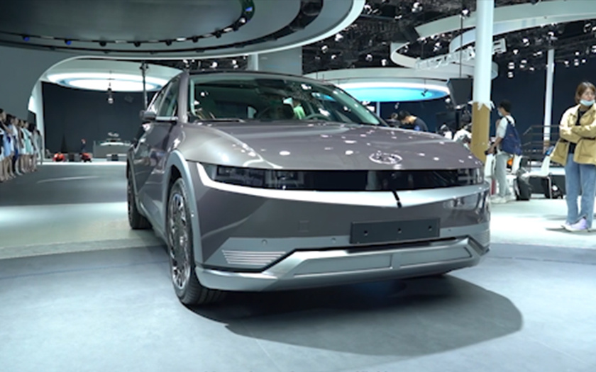 【上海车展】现代IONIQ5——外观篇，延续概念车设计，未来感十足