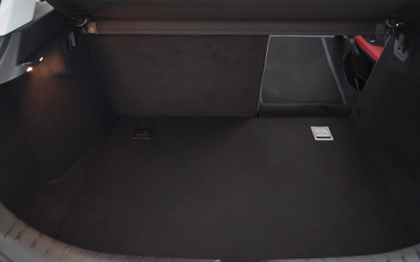 【实拍】吉利全新紧凑型SUV帝豪S——尾箱空间，表现中规中矩