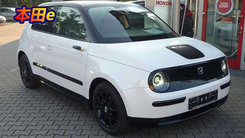 本田e实拍图片曝光！搭单电动机，配无框车门