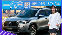 一汽丰田国产“小号”RAV4荣放 比奕泽更大 11月发布