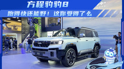 方程豹豹8 带大梁4秒8！ 跑得快还能野！这你受得了么